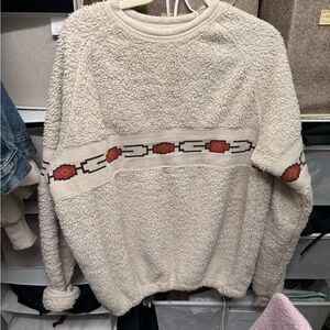 Urban Outfitters Cream Sherpa Jacket